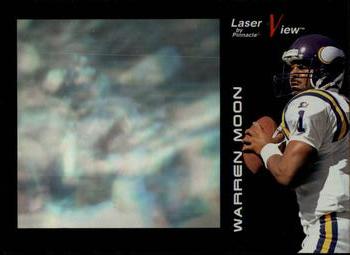 1996 Pinnacle Laser View #10 Warren Moon Front