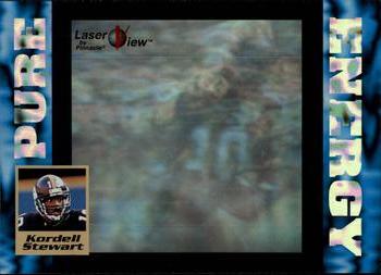1996 Pinnacle Laser View #29 Kordell Stewart Front