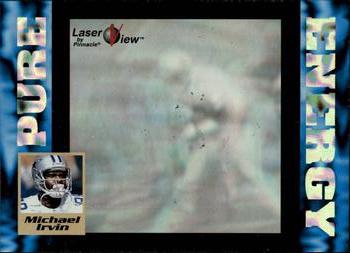 1996 Pinnacle Laser View #30 Michael Irvin Front
