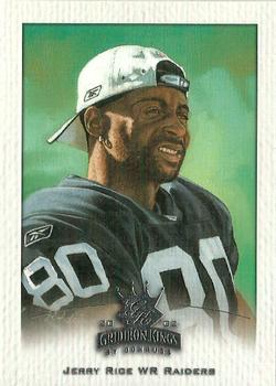 2002 Donruss Gridiron Kings - Samples #69 Jerry Rice Front