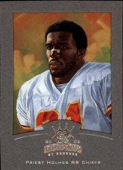2002 Donruss Gridiron Kings - Silver #43 Priest Holmes Front