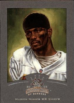 2002 Donruss Gridiron Kings - Silver #44 Marvin Minnis Front
