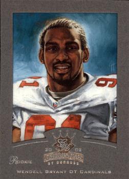 2002 Donruss Gridiron Kings - Silver #142 Wendell Bryant Front