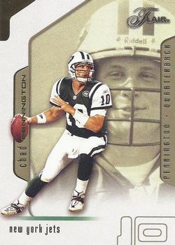 2002 Flair - Collection #95 Chad Pennington Front