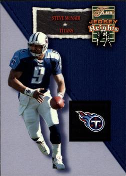 2002 Flair - Jersey Heights #12 JH Steve McNair Front