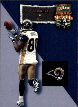2002 Flair - Jersey Heights #16 JH Isaac Bruce Front