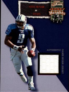 2002 Flair - Jersey Heights Jerseys #NNO Steve McNair Front