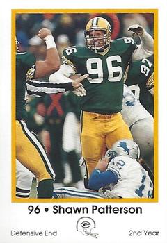 1989 Green Bay Packers Police - Grafton State Bank, Grafton Police Department #14 Shawn Patterson Front