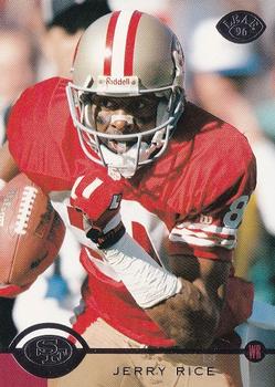 1996 Leaf #39 Jerry Rice Front
