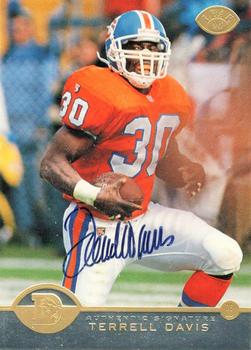 1996 Leaf - Collector's Edition Autographs #3 Terrell Davis Front