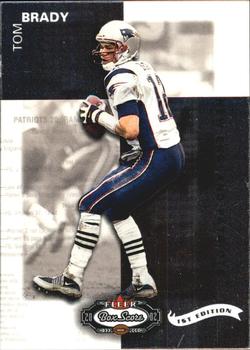 2002 Fleer Box Score - First Edition #22 Tom Brady Front