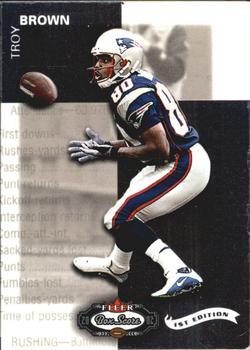2002 Fleer Box Score - First Edition #31 Troy Brown Front