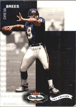 2002 Fleer Box Score - First Edition #32 Drew Brees Front