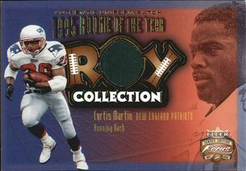2002 Fleer Focus Jersey Edition - ROY Collection Jersey Patch #ROY-CM Curtis Martin Front