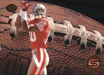 1996 Leaf - Statistical Standouts #2 Jerry Rice Front