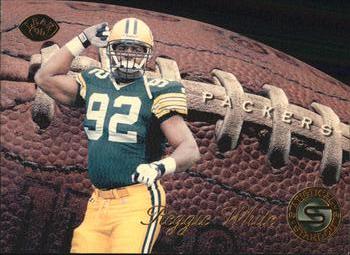 1996 Leaf - Statistical Standouts #3 Reggie White Front