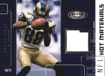 2002 Fleer Hot Prospects - Hot Materials #HM-TH Torry Holt Front