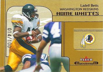 2002 Fleer Maximum - To the Max #286 Ladell Betts Front