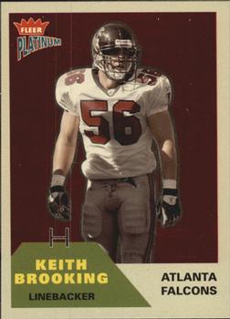 2002 Fleer Platinum - Finish #82 Keith Brooking Front