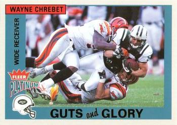 2002 Fleer Platinum - Guts and Glory #9 GG Wayne Chrebet Front