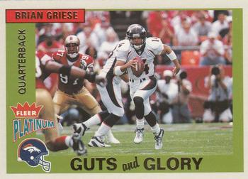 2002 Fleer Platinum - Guts and Glory #11 GG Brian Griese Front