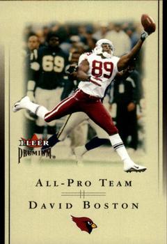 2002 Fleer Premium - All-Pro Team #1 APT David Boston Front