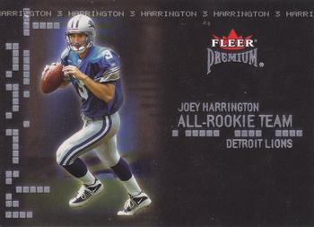 2002 Fleer Premium - All-Rookie Team #11 AR Joey Harrington Front