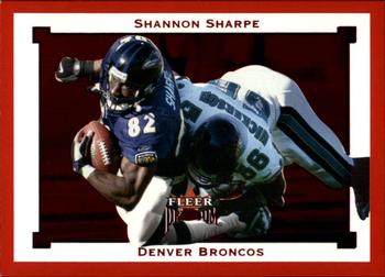 2002 Fleer Premium - Star Rubies #SR47 Shannon Sharpe Front