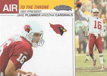 2002 Fleer Showcase - Air to the Throne #11 AT Jake Plummer Front