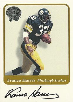2002 Fleer Throwbacks - Greats of the Game Autographs #NNO Franco Harris Front