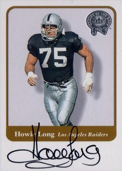 2002 Fleer Throwbacks - Greats of the Game Autographs #NNO Howie Long Front