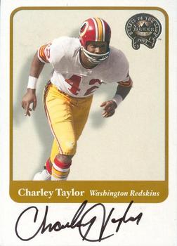 2002 Fleer Throwbacks - Greats of the Game Autographs #NNO Charley Taylor Front