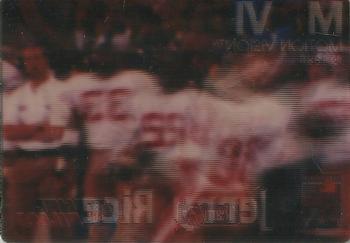 1996 Motion Vision #7 Jerry Rice Back