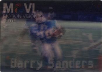 1996 Motion Vision #10 Barry Sanders Front