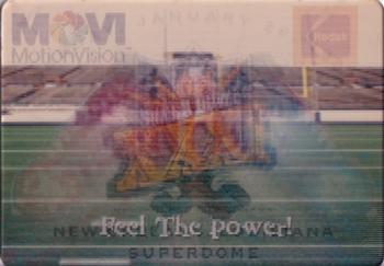 1996 Motion Vision #NNO Super Bowl XXXI Front