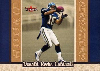 2002 Fleer - Rookie Sensations #12 RS Donald Reche Caldwell Front
