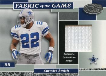 2002 Leaf Certified - Fabric of the Game #FG 46 Emmitt Smith Front
