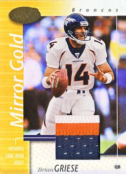 2002 Leaf Certified - Mirror Gold Materials #23 Brian Griese Front