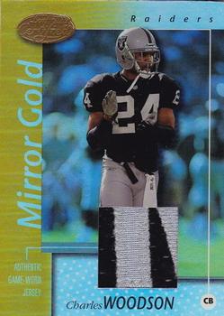 2002 Leaf Certified - Mirror Gold Materials #65 Charles Woodson Front