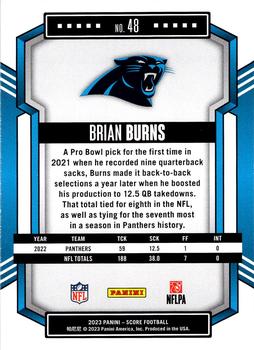 2023 Score #48 Brian Burns Back