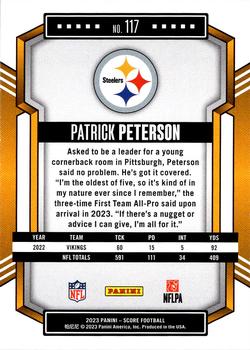 2023 Score #117 Patrick Peterson Back