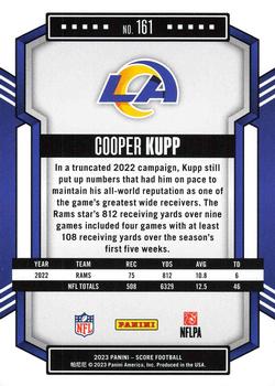 2023 Score #161 Cooper Kupp Back