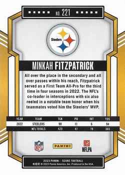 2023 Score #221 Minkah Fitzpatrick Back