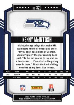 2023 Score #320 Kenny McIntosh Back