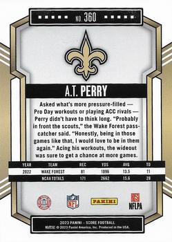 2023 Score #360 A.T. Perry Back
