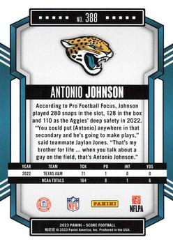 2023 Score #388 Antonio Johnson Back