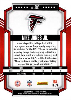 2023 Score #395 Mike Jones Jr. Back