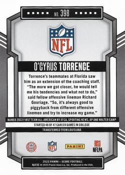 2023 Score #398 O'Cyrus Torrence Back