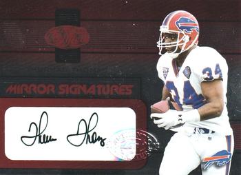 2002 Leaf Certified - Mirror Red Signatures #MS-4 Thurman Thomas Front