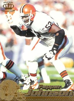1996 Pacific #41 Pepper Johnson Front